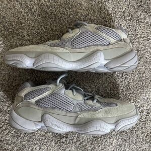 Light Used - Yeezy 500 Stone Salt - Size: 12.5 (only worn two times)